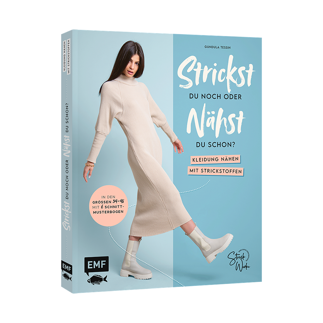 Strickst du noch oder nähst du schon? Kleidung nähen mit Strickstoffen von EMF