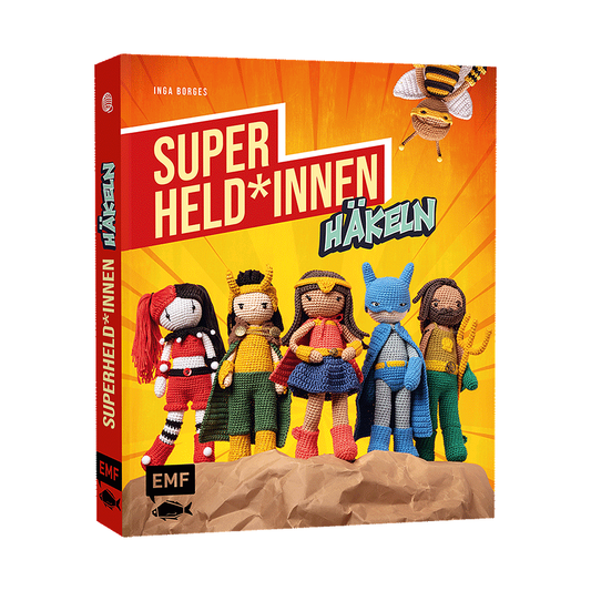 Superhelden und -heldinnen häkeln von EMF