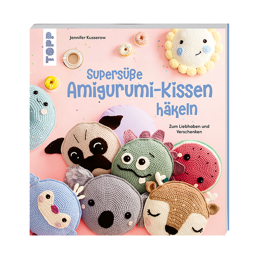 Supersüße Amigurumi-Kissen häkeln von frechverlag