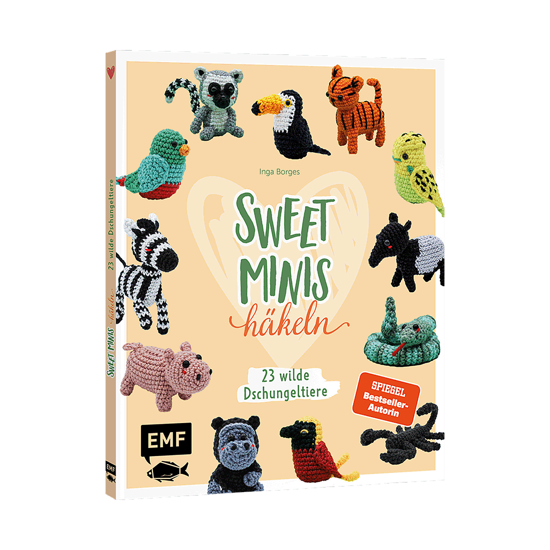 Sweet Minis häkeln – 23 wilde Dschungeltiere von EMF